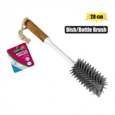 Bottle Brush Rubber Bristles 28cm