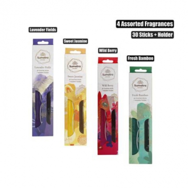 Incense Stick & Holder Assorted