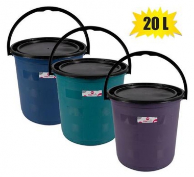 Bucket 20L with Lid 9240