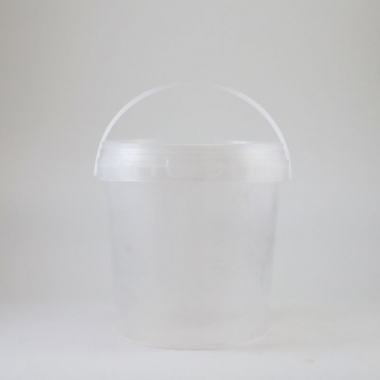 1L Clear Bucket + Lid