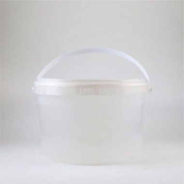 2L Clear Bucket + Lid