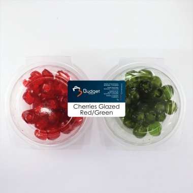 Cherries Glazed Red 200g