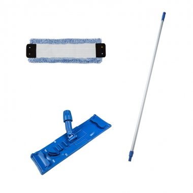 Microfibre Sweeper Mop Complete (Blue)