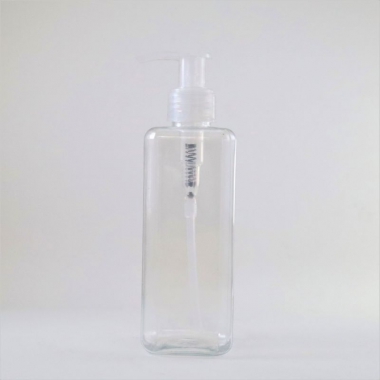 250ml Square Lotion Bottle with Pump