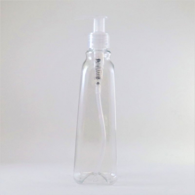 250ml Tapered Bottle with Pump