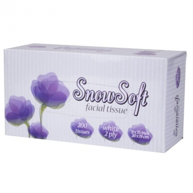 Snowsoft Box Tissues 2 Ply 180's