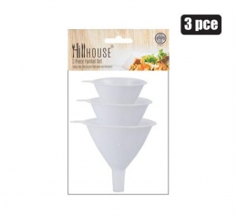 Funnels 3pc White