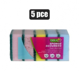 Disa Scourer Foam 5 pack