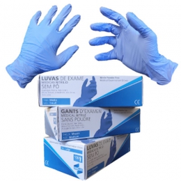 Nitrile Examination Gloves Blue