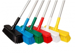 Hygiene Broom Soft Complete Various Colours