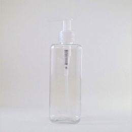 250ml Square Lotion Bottle with Pump